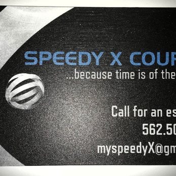 Speedy X Courier - Speedy X business card...send it to a friend! - Couriers & Delivery Services Near Me