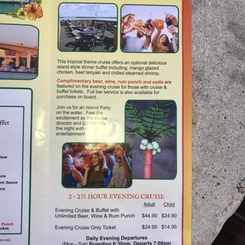 Calypso Queen Tropical Cruise - December 2021 Sunset Dinner Cruise costs - Tours Near Me - Clearwater, Florida Calypso Queen Tropical Cruise - December 2021 Sunset Dinner Cruise costs - Tours Near Me - Clearwater, Florida