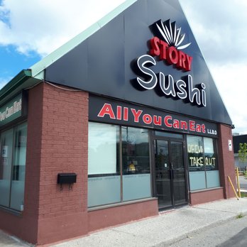 Story Sushi - the front of the restaurant - Japanese Near Me - Vaughan, Ontario