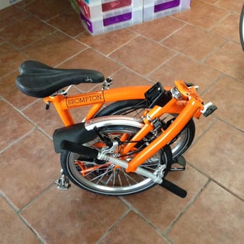 Brilliant Bikes - Orange S type Brompton service - Bikes Near Me - Ascot, SRY