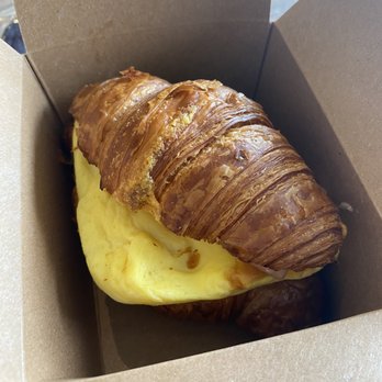 Dash Coffee Bar - Spam and Egg Croissant with Cheese - Coffee & Tea Near Me - Pasadena, California Dash Coffee Bar - Spam and Egg Croissant with Cheese - Coffee & Tea Near Me - Pasadena, California