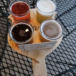 Dalton Union Winery & Brewery - Beer flight