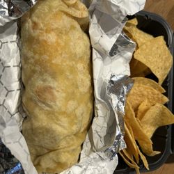Charo Chicken - Giant Burrito