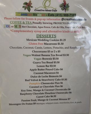 Menu photo 7 Creative Ideas Cafe San Francisco, CA Menu photo 7 Creative Ideas Cafe San Francisco, CA