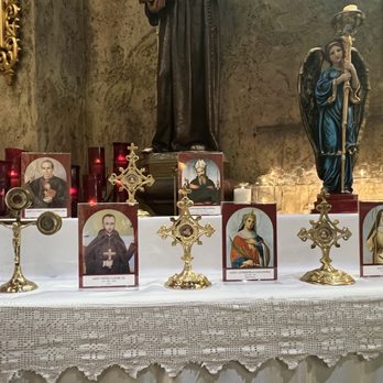 San Secondo d'Asti Catholic Church - Relics - Churches Near Me - Guasti, California