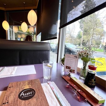 Asahi Sushi - Comfortable vibe - Sushi Bars Near Me - Olympia, Washington