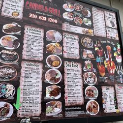 Candela's Mexican Grill - Drive Thru Menu