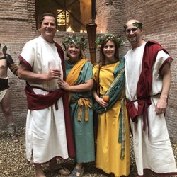 Horti Sallustaini - Our party enjoyed many photo ops.