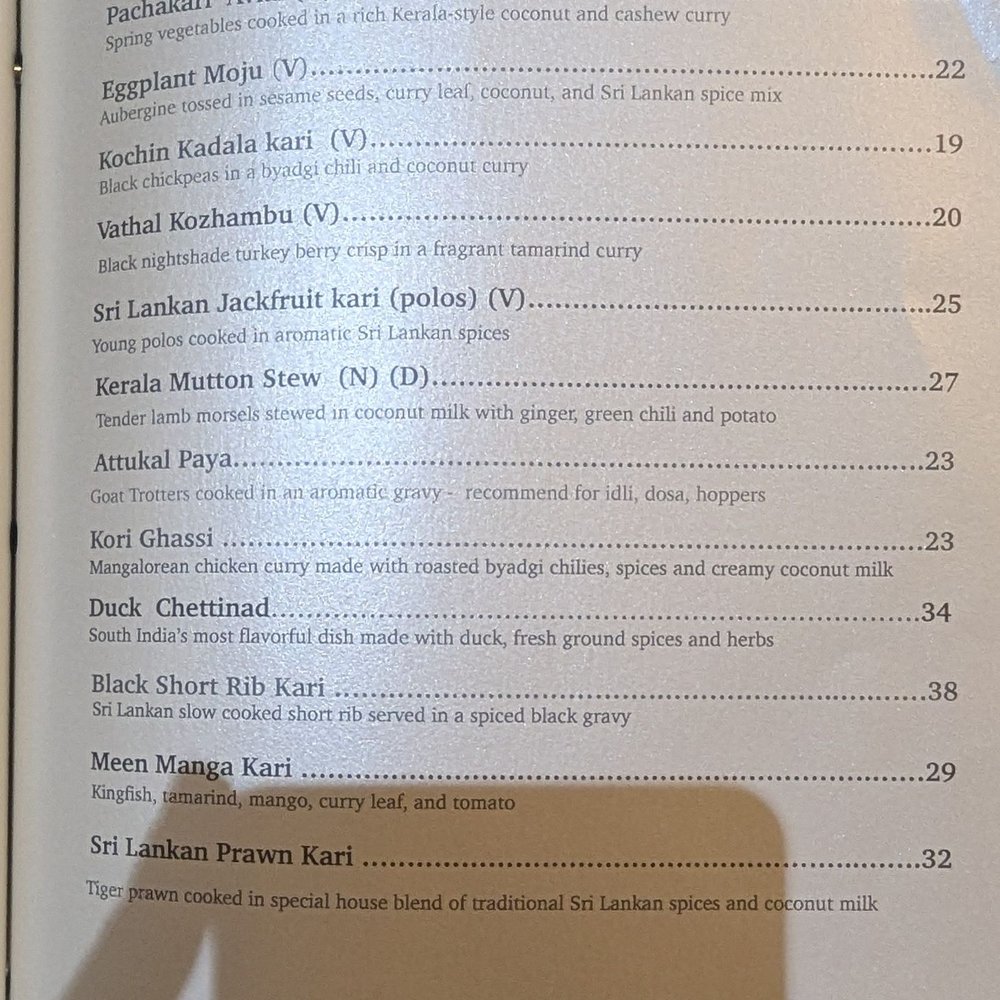 Lungi - Menu Nov '24 - Cocktail Bars Near Me - New York, New York