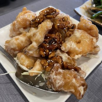 Soul Rice - Honey Walnut Prawns w/Pumpkin - Chinese Near Me - Pacifica, California Soul Rice - Honey Walnut Prawns w/Pumpkin - Chinese Near Me - Pacifica, California