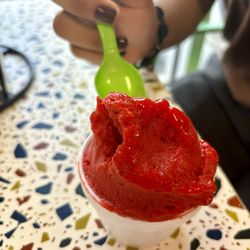 La Michoacana Orlando - Strawberry sorbet (no milk)