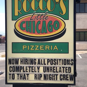 Rocco's Little Chicago - Pizza Near Me - Tucson, Arizona