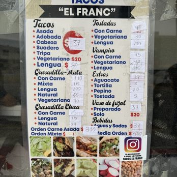 Tacos El Franc - Tacos Near Me - Tijuana, BCN Tacos El Franc - Tacos Near Me - Tijuana, BCN