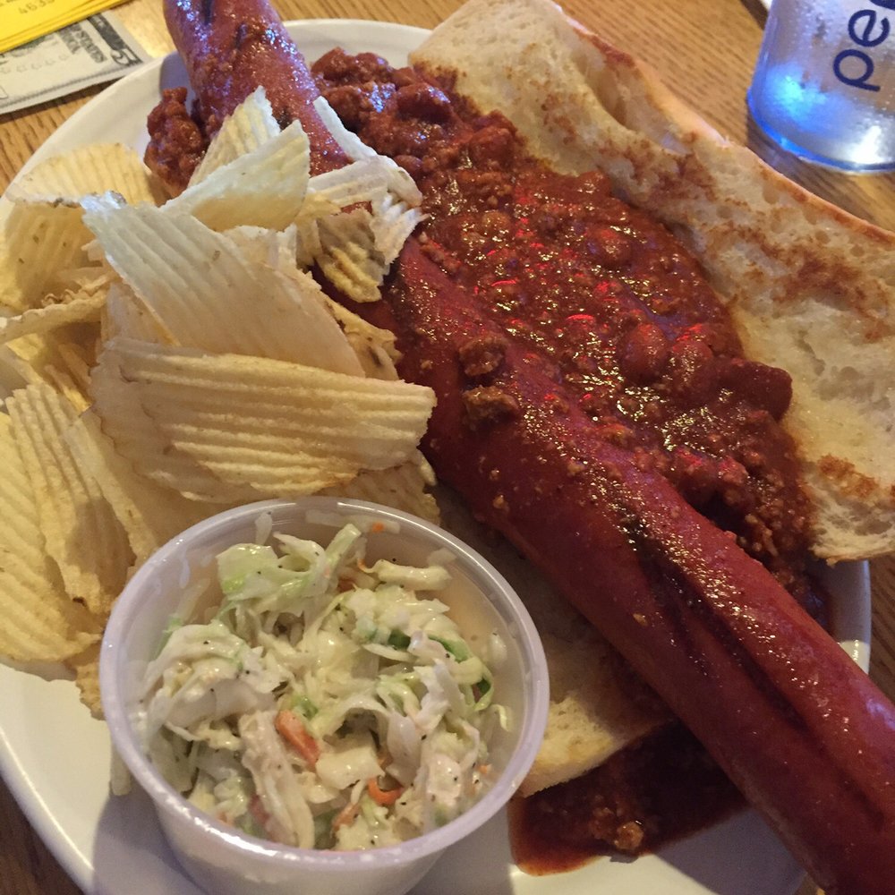 Gateway Bar & Grill - Foot Long Hot Dog - American Near Me - Crivitz, Wisconsin