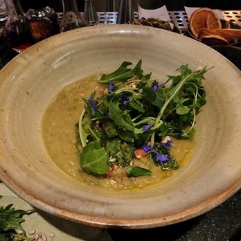 Little Saint - Split pea porridge - Vegan Near Me - Healdsburg, California