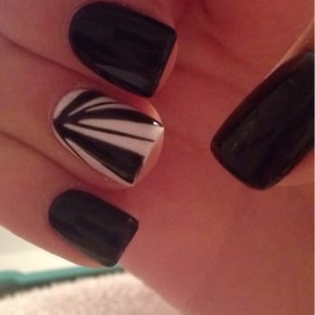 Unique Nails - full set with gel and design - Nail Salons Near Me - Irvine, California