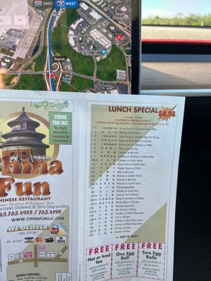 Menu photo 2 China Fun Charleston, SC