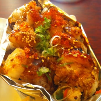 Joy Sushi - Joy scallop roll - Sushi Bars Near Me - San Mateo, California Joy Sushi - Joy scallop roll - Sushi Bars Near Me - San Mateo, California