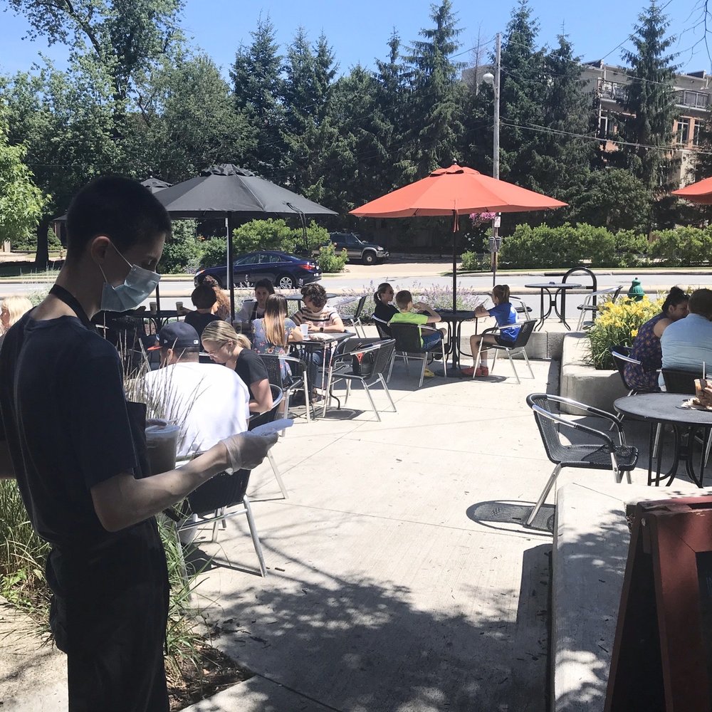 Luna Bakery Cafe - Sunday, 28 June 2020 -- Outside at the patio. - Cafes Near Me - Cleveland, Ohio Luna Bakery Cafe - Sunday, 28 June 2020 -- Outside at the patio. - Cafes Near Me - Cleveland, Ohio