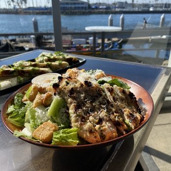 Ballast Point Brewing Long Beach - Salad on point and some quesadillas! - Breweries Near Me - Long Beach, California