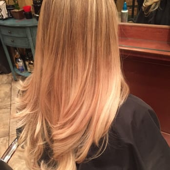 Mia Passione Salon - Whole head of balayage. Perfect blonde by Amanda - Hair Salons Near Me - Staten Island, New York Mia Passione Salon - Whole head of balayage. Perfect blonde by Amanda - Hair Salons Near Me - Staten Island, New York