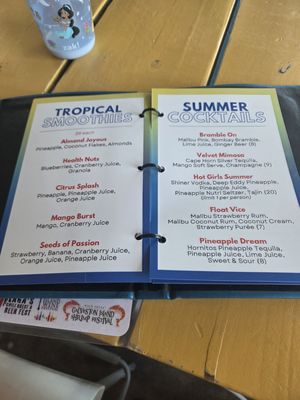 Menu photo 8 Float Pool & Patio Bar Galveston, TX