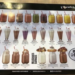 L'Oeufrier - Drink menu