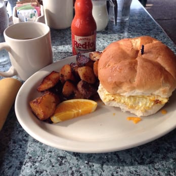 Betty's - Egg breakfast sandwich + home fries at Betty's in Allentown. - New American Near Me - Buffalo, New York Betty's - Egg breakfast sandwich + home fries at Betty's in Allentown. - New American Near Me - Buffalo, New York
