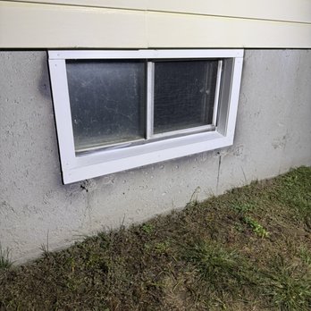 T2 Handyman Services - New vinyl trim for a customers basement egress window. - Handyman Near Me T2 Handyman Services - New vinyl trim for a customers basement egress window. - Handyman Near Me