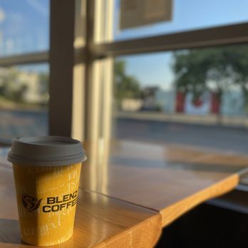 Blenz Coffee - a cup of coffee on a table - Coffee & Tea Near Me - Richmond, British Columbia Blenz Coffee - a cup of coffee on a table - Coffee & Tea Near Me - Richmond, British Columbia