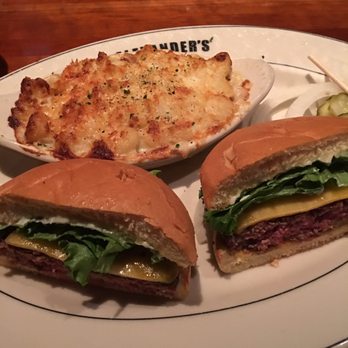 J. Alexander's - The NYO Mac and Cheese and the burger. - New American Near Me - Atlanta, Georgia J. Alexander's - The NYO Mac and Cheese and the burger. - New American Near Me - Atlanta, Georgia