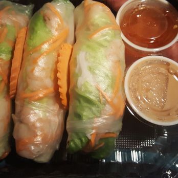 Cyclo Noodles - Love these spring rolls - Cambodian Near Me - Long Beach, California
