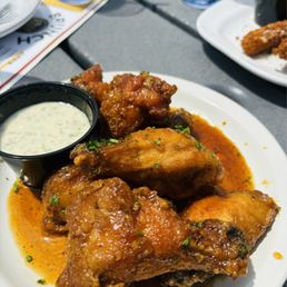 Honey Old Bay Wings
