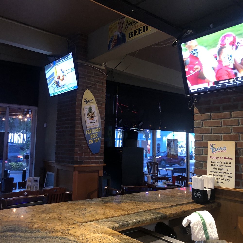 Toucans Bar & Grill - Inside the sports bar - Sports Bars Near Me - Clearwater, Florida Toucans Bar & Grill - Inside the sports bar - Sports Bars Near Me - Clearwater, Florida