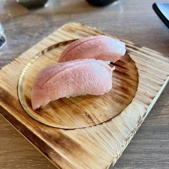 Toyosu - Chu Toro Nigiri- this was delicious $16 - Sushi Bars Near Me - Walnut Creek, California Toyosu - Chu Toro Nigiri- this was delicious $16 - Sushi Bars Near Me - Walnut Creek, California