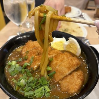 CoCo Ichibanya - Chicken Cutlet Curry Udon - Japanese Curry Near Me - Frisco, Texas CoCo Ichibanya - Chicken Cutlet Curry Udon - Japanese Curry Near Me - Frisco, Texas