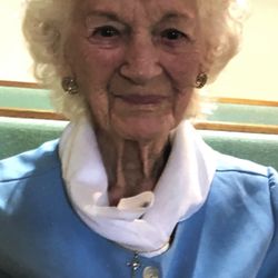 Reuschlein C F Jewelers - Margaritte Hulley,Suzy's Mom (100 yrs young)