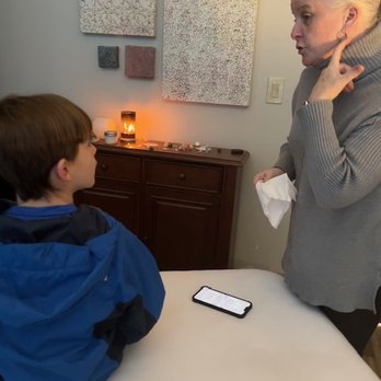 Eaton Chiropractic - Dr. Cris explaining to my 8 year old what his body was going through. In grown but common speak so he could take it in and feel safe. - Chiropractors Near Me - Kennesaw, Georgia Eaton Chiropractic - Dr. Cris explaining to my 8 year old what his body was going through. In grown but common speak so he could take it in and feel safe. - Chiropractors Near Me - Kennesaw, Georgia