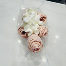 Slice Strawberry Cheesecake