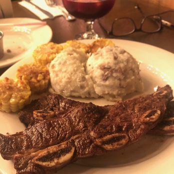 Camila Surf N’ Turf - Short rib of beef with corn wheels and mashed potatoes. - Steakhouses Near Me - Lawrence, Massachusetts Camila Surf N’ Turf - Short rib of beef with corn wheels and mashed potatoes. - Steakhouses Near Me - Lawrence, Massachusetts