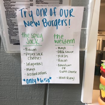 Lickity Split - Let's try the Spicy Jack burger. - Food Stands Near Me - Toledo, Ohio