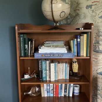 Maine Island Properties - Library with books and games - Property Management Near Me - Mount Desert, Maine Maine Island Properties - Library with books and games - Property Management Near Me - Mount Desert, Maine
