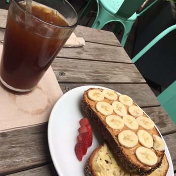 L'imprimerie - Banana/peanut butter and honey on cereal bread. YUMMY. - Bakeries Near Me - Brooklyn, New York L'imprimerie - Banana/peanut butter and honey on cereal bread. YUMMY. - Bakeries Near Me - Brooklyn, New York