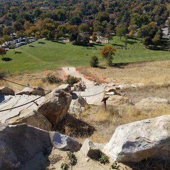 Camel's Back Park - trail looking down - Parks Near Me - Boise, Idaho