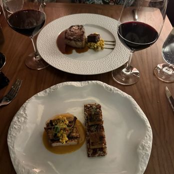 Napa Rose - Pork loin and ribeye mains. - American Near Me - Anaheim, California