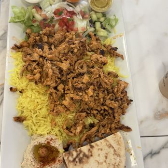 Meza n Moka - Chicken Shawarma Plate - Mediterranean Near Me - Livermore, California Meza n Moka - Chicken Shawarma Plate - Mediterranean Near Me - Livermore, California