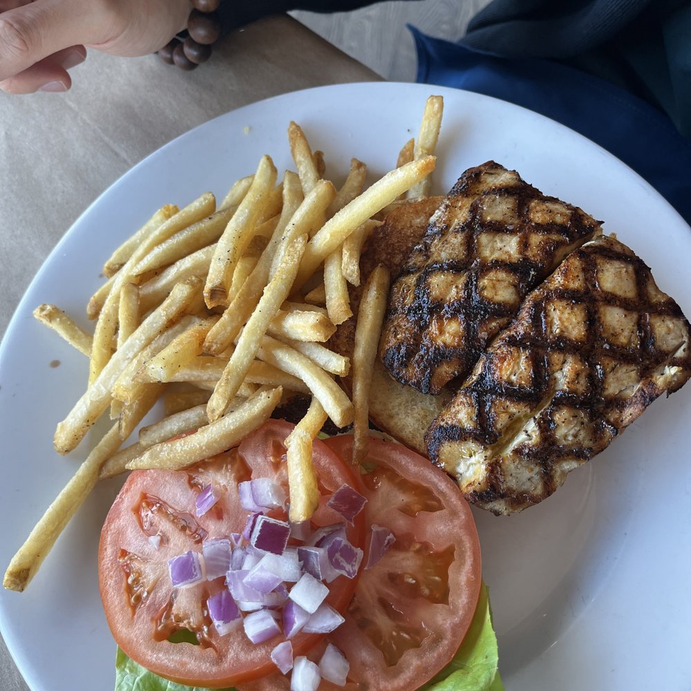 Cowfish - Blackened fish sandwich - New American Near Me - Hampton Bays, New York Cowfish - Blackened fish sandwich - New American Near Me - Hampton Bays, New York