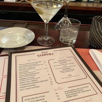 Bistro Vendome - Menu - French Near Me - New York, New York