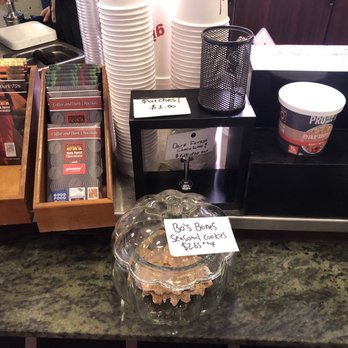 Gimme Coffee - Counter area and treats for pets - Coffee & Tea Near Me - Ithaca, New York