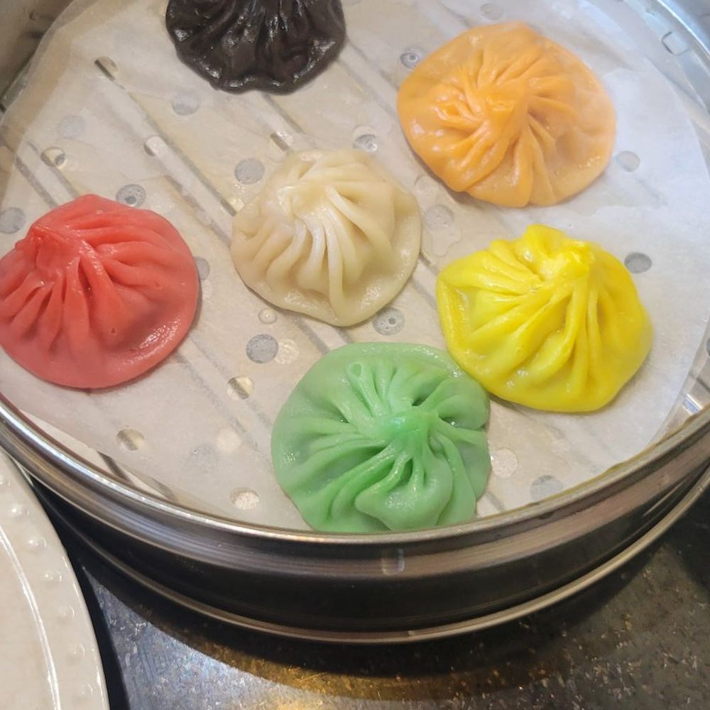 Dim Sum Dumpling House - Rainbow combo dumplings - Dim Sum Near Me - Alhambra, California Dim Sum Dumpling House - Rainbow combo dumplings - Dim Sum Near Me - Alhambra, California